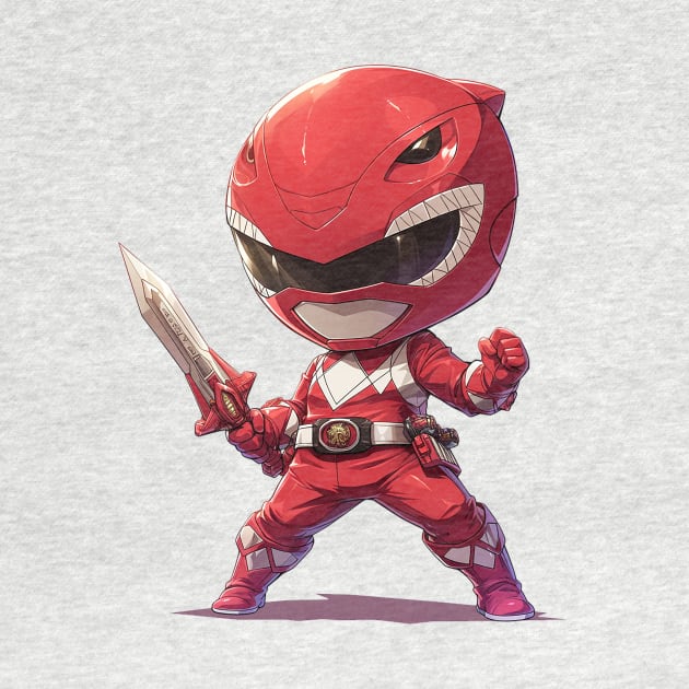 red ranger by Stephanie Francoeur Art